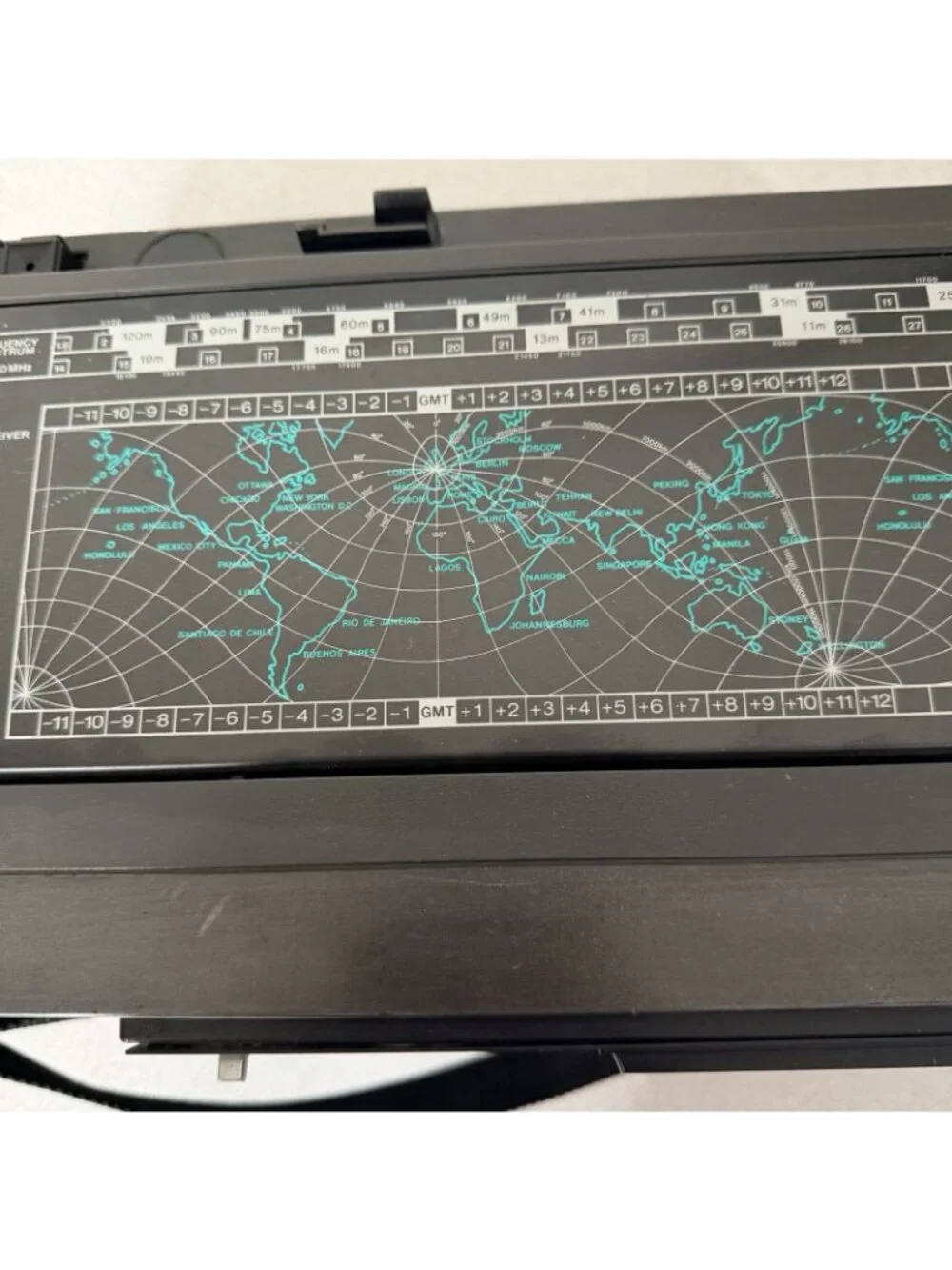 SONY Short Wave Dual Conversion Receiver ICF-6700W NICE Works GREAT See VIDEO